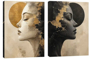2 Faced Diptych