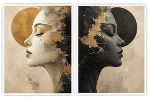 2 Faced Diptych