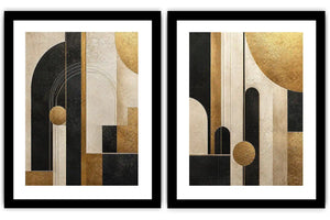 Gilded Arches 2 Piece Art Set