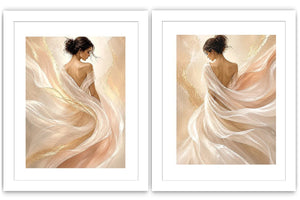 Ethereal Grace 2 Piece Art Set