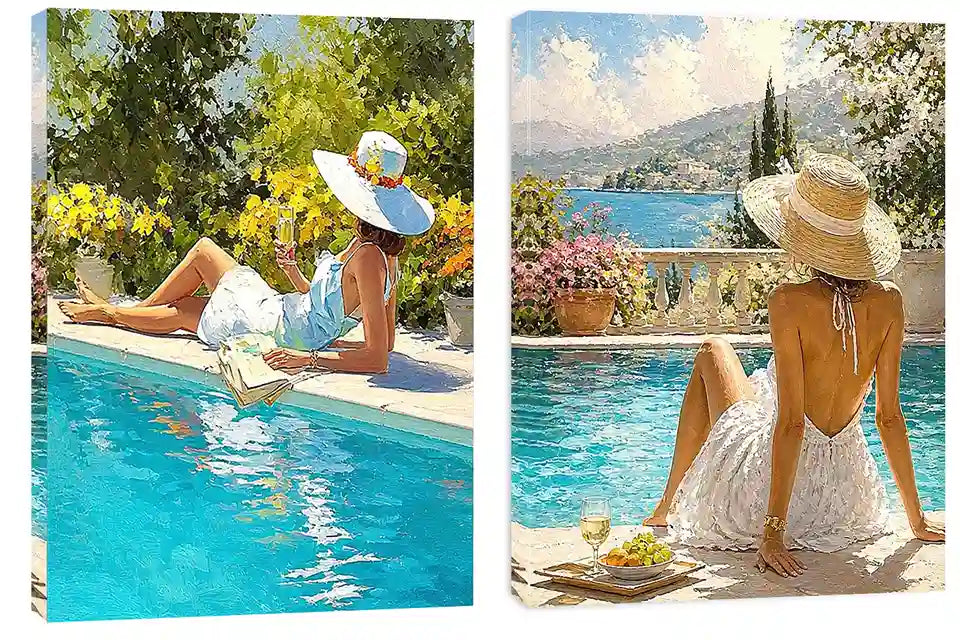 Riviera Leisure 2 Piece Art Set