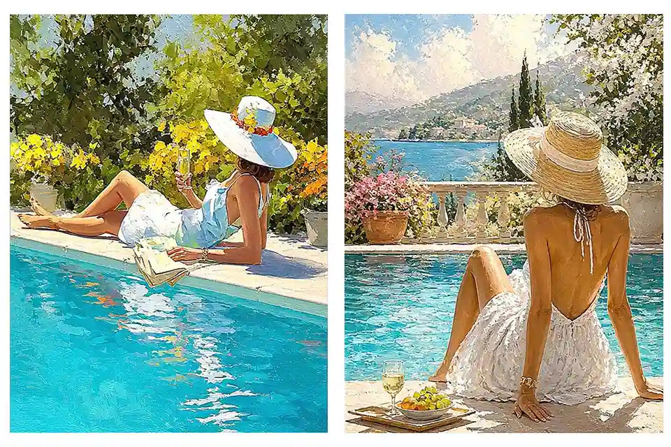 Riviera Leisure 2 Piece Art Set