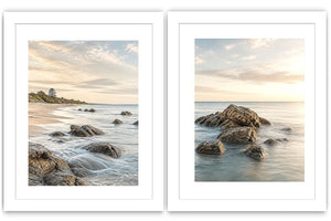 Quiet Shoreline 2 Piece Art Set