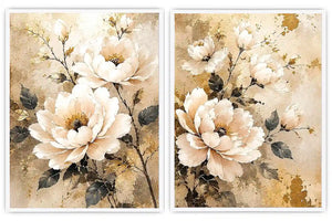 Flower Diptych