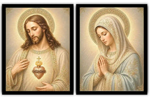 Radiant Sacred Peace 2 Piece Art Set