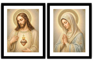Radiant Sacred Peace 2 Piece Art Set