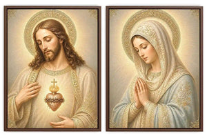 Radiant Sacred Peace 2 Piece Art Set