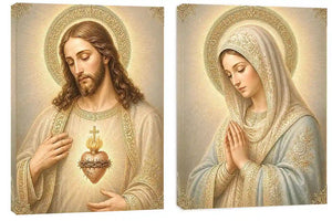 Radiant Sacred Peace 2 Piece Art Set