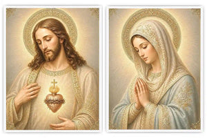 Radiant Sacred Peace 2 Piece Art Set