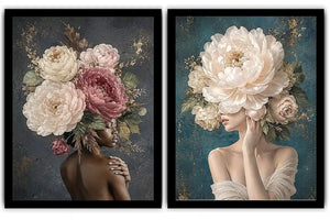 Blooming Grace 2 Piece Art Set
