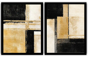 Golden Balance 2 Piece Art Set