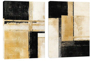 Golden Balance 2 Piece Art Set