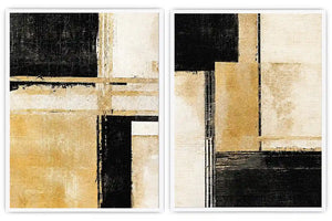 Golden Balance 2 Piece Art Set
