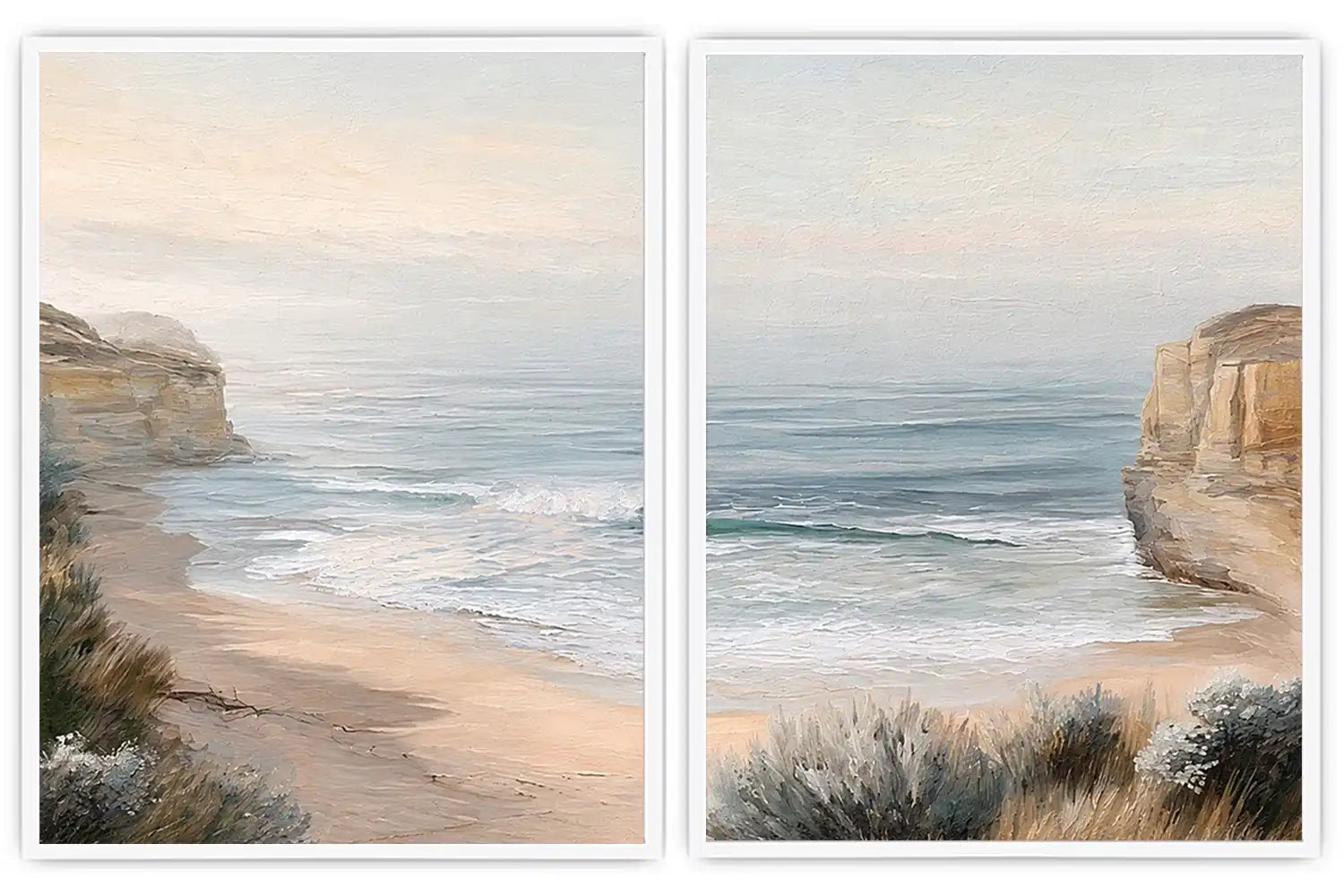 Tidal Whisper 2 Piece Art Set