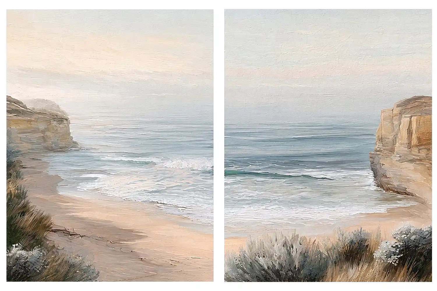 Tidal Whisper 2 Piece Art Set