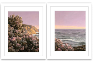 Blush Coastline 2 Piece Art Set