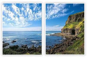 Emerald Cliff View 2 Piece Art Set
