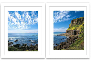 Emerald Cliff View 2 Piece Art Set