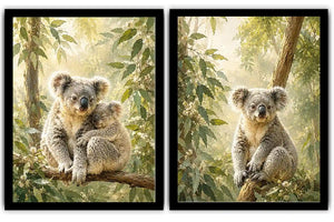 Eucalyptus Embrace 2 Piece Art Set
