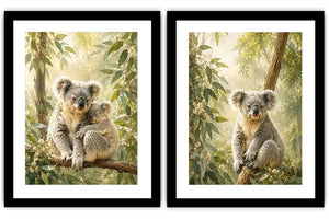 Eucalyptus Embrace 2 Piece Art Set