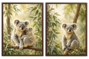 Eucalyptus Embrace 2 Piece Art Set