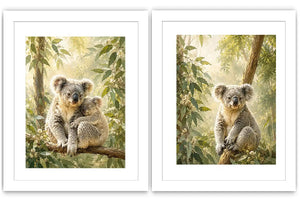 Eucalyptus Embrace 2 Piece Art Set