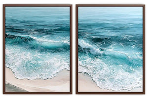 Golden Reverie 2 Piece Art Set