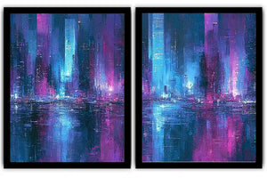 Floating Serenity 2 Piece Art Set