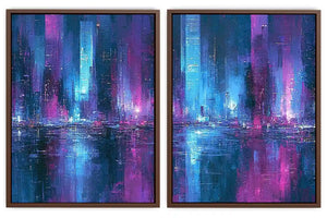 Floating Serenity 2 Piece Art Set
