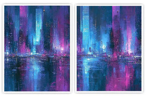 Floating Serenity 2 Piece Art Set