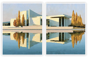 Coastal Calm 2 Piece Art Set
