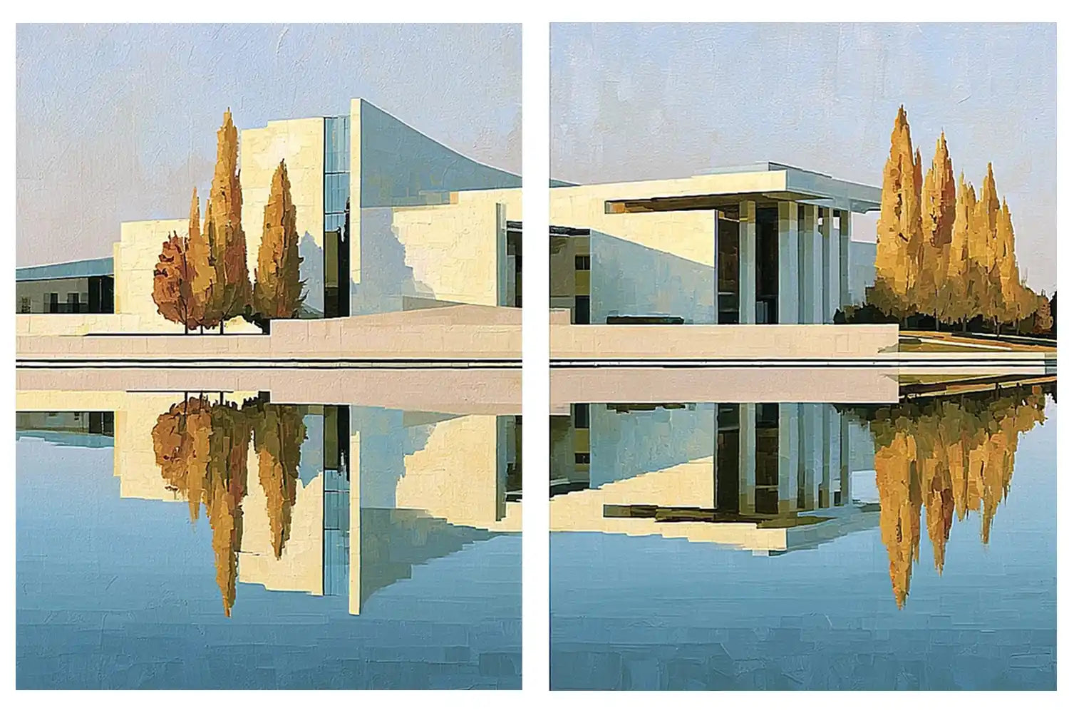Coastal Calm 2 Piece Art Set