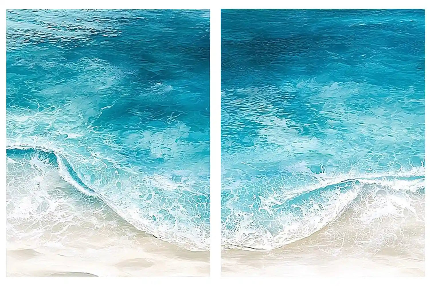 Quiet Shoreline 2 Piece Art Set