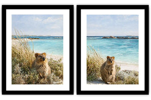 Golden Botanical Pair 2 Piece Art Set