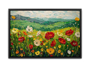 wildflower meadow Canvas Print