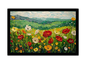 wildflower meadow Canvas Print