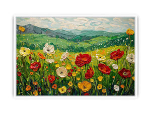 wildflower meadow Canvas Print