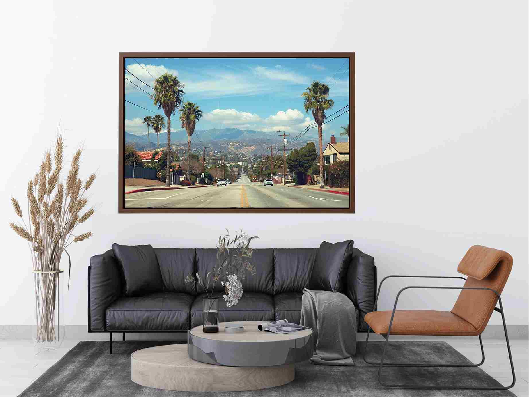 Palm tree boulevard