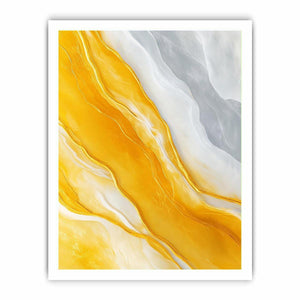 Gold marble abstract artwork