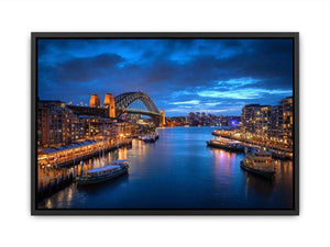 Sydney Harbour canvas