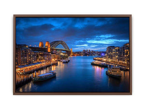 Sydney Harbour canvas