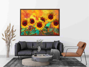 Sunflowers At Rest