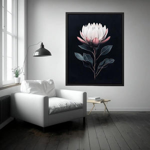 Elegant botanical flower artwork
