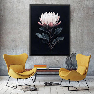 Elegant botanical flower artwork