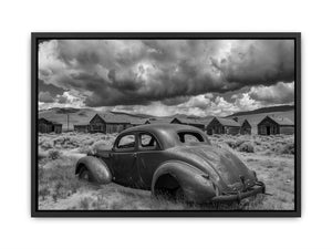 Vintage abandoned car