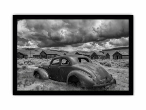 Vintage abandoned car