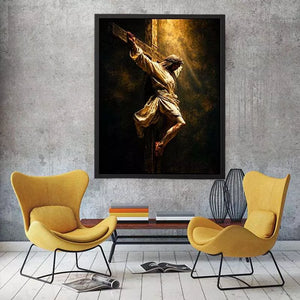 Jesus Crucifixion Canvas Canvas Print