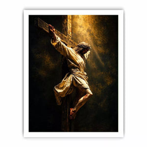 Jesus Crucifixion Canvas Canvas Print