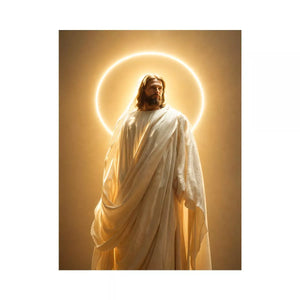 Jesus Divine Light Canvas Canvas Print