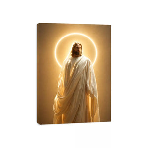 Jesus Divine Light Canvas Canvas Print